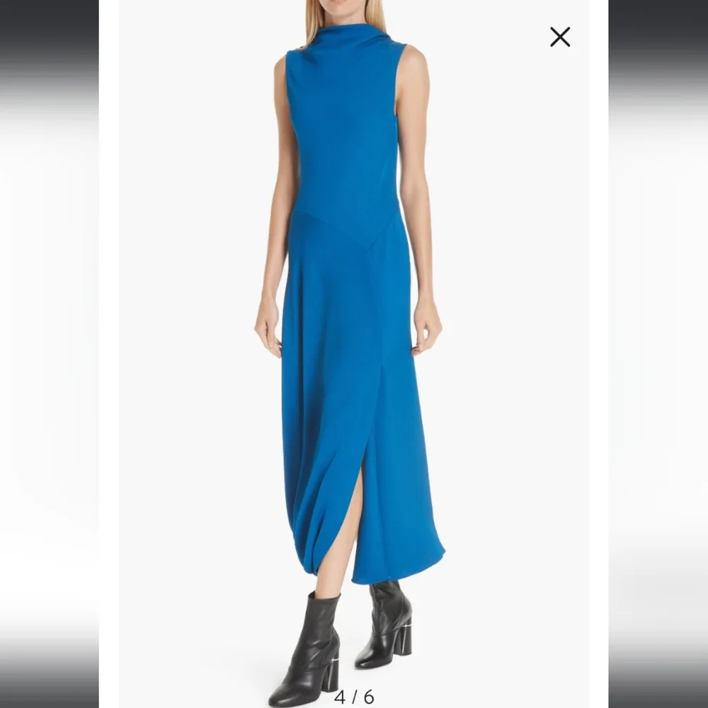 3.1 Philip Lim turtleneck Split-Hem Sleeveless Maxi Dress - Picture 4 of 9